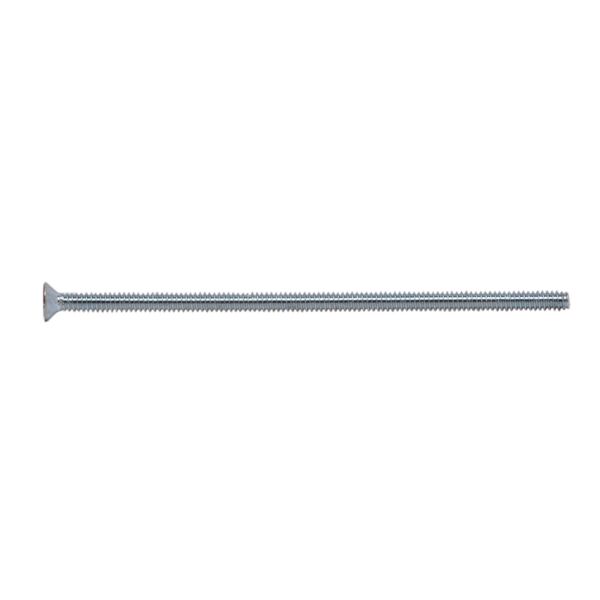 2Fpm0632400 6-32 X 4 Flat Phillips Head Machine Screw Zinc 100/Box - 1000/Ctn