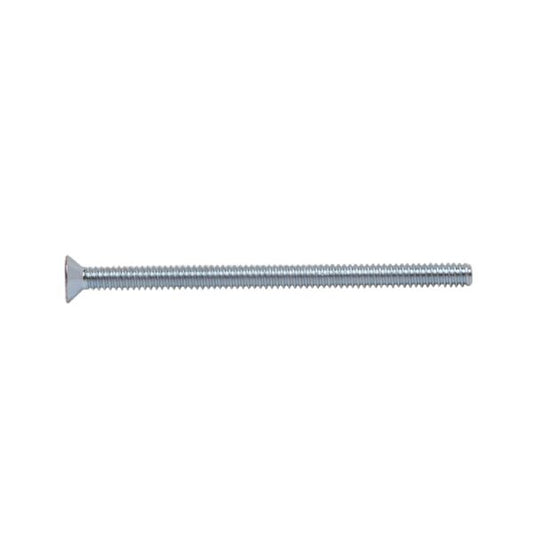 2Fpm0632300 6-32 X 3 Flat Phillips Head Machine Screw Zinc 100/Box - 1500/Ctn