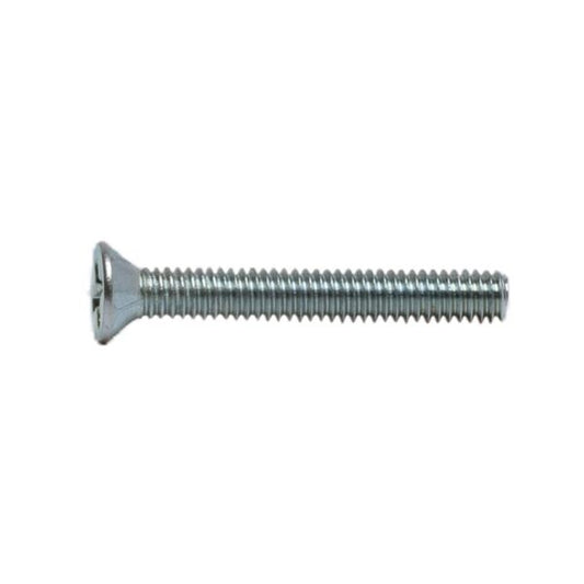 2Fpm0632114 6-32 X 1-1/4 Flat Phillips Head Machine Screw Zinc 100/Box