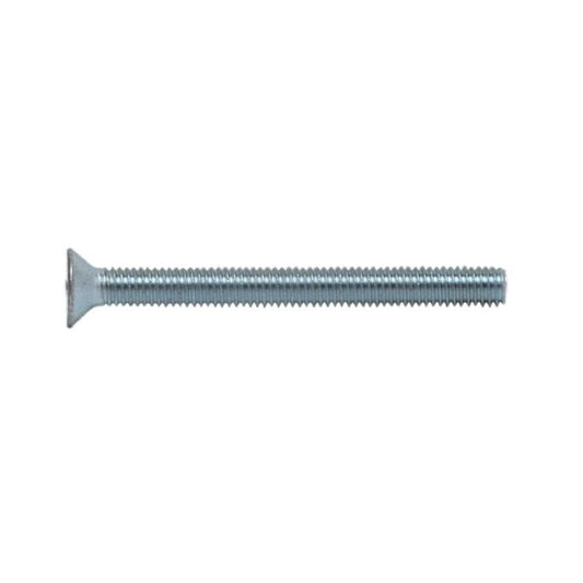 2Fpm0632212 6-32 X 2-1/2 Flat Phillips Head Machine Screw Zinc 100/Box - 2500/Ctn
