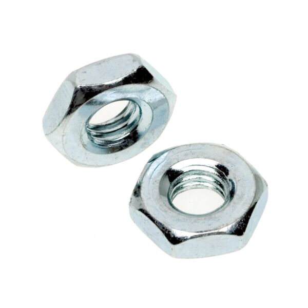 2Msn1024 10-24 Machine Screw Hex Nut Zinc 100/Box - 7000/Ctn