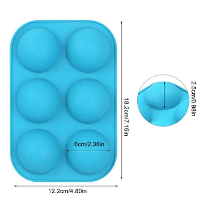 2pcs sphere chocolate Bombe mold