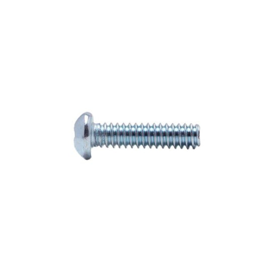 2Rcm0632034 6-32 X 3/4 Round Combo Head Machine Screw Zinc 100/Box