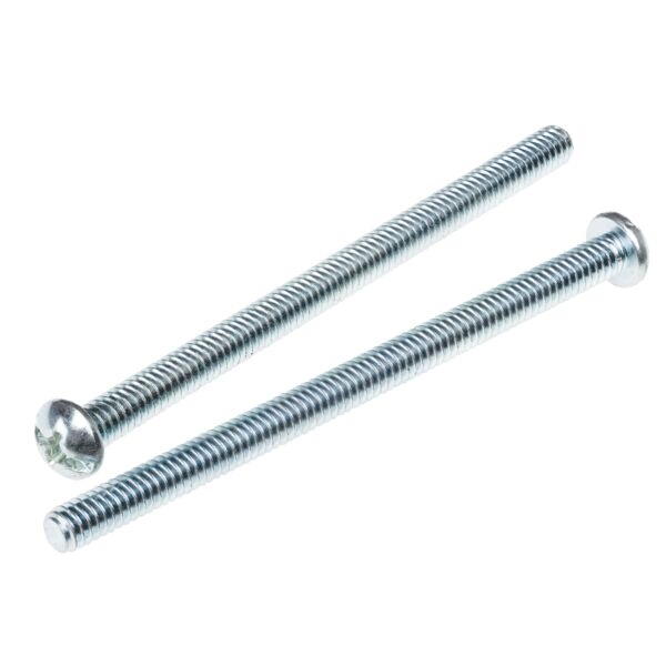 2Rcm1420114 1/4-20 X 1-1/4 Round Combo Head Machine Screw Zinc 100/Box - 1500/Ctn