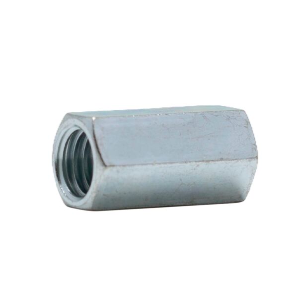 2Rcn3816 3/8-16 X 1-3/4 Rod Coupling Nut Grade 2 Zinc 100/Box - 500/Ctn