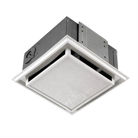 682NT Duct-free Fan; Ventilation Fan with White Grille