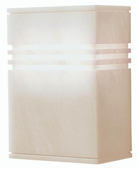 Ambient Light Wired Chime, 5-1/2w x 7-5/8h x 3-1/8d with Alabaster-look Cover