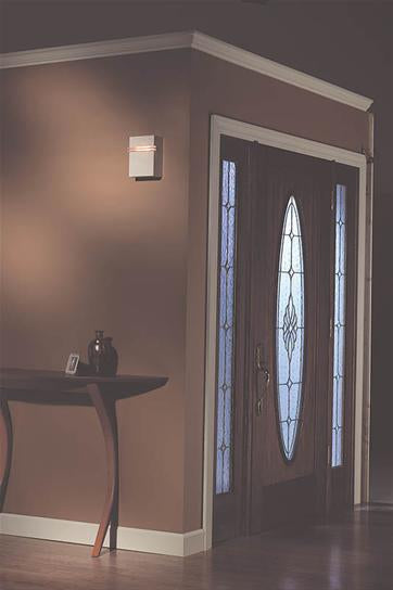 Ambient Light Wired Chime, 6w x 8h x 3-3/8d with Neutral Stone-look Cover
