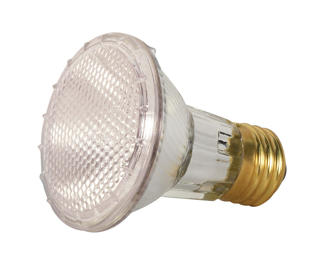 39 Watt; Halogen; PAR20; Clear; 1500 Average rated hours; 530 Lumens; Medium base; 120 Volt