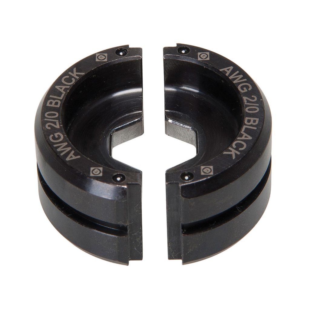 2/0 Dies for Crimping Color-Coded Copper & Aluminum Lugs & Splices*(Require UA22 adapter when used with ECCXL, HCCX, & RCCX tools)