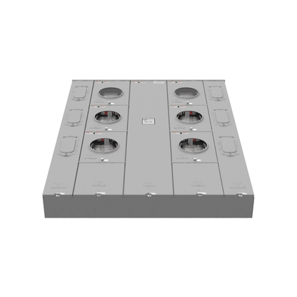 5 Terminal Ringless Large Closing Plate Lever Bypass 6 Position 6-200 Ampere Main Breaker Provision Long Island Lighting Company
