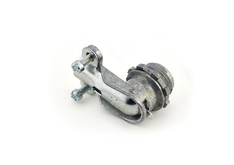 90-Degree Connector 3/8", Die Cast Zinc