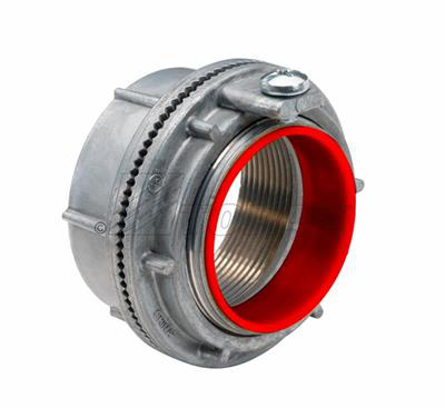 1-1/2" Aluminum Watertight Hubs With Bonding Screw