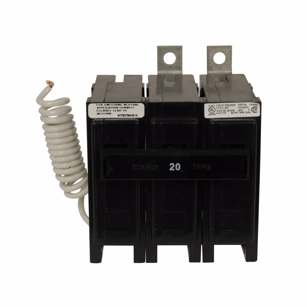 Breaker 20A 3P 240V Type BAB 10 KAIC Bolt on