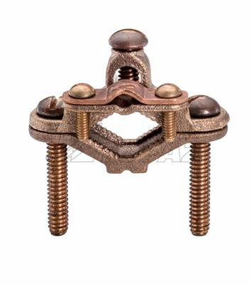 1/2" - 1" Direct Burial Ground Clamps for Armored Wire