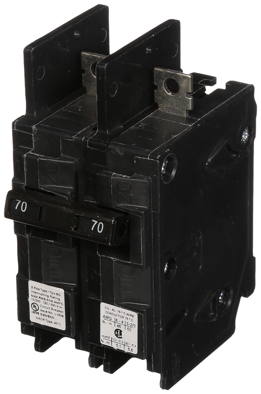 BRKR BQ 2P 120/240V 70A 10K