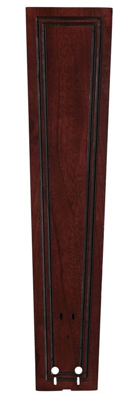 26" CARVED RECTANGLE FRAME WOOD BLADE SET , DARK CH -
