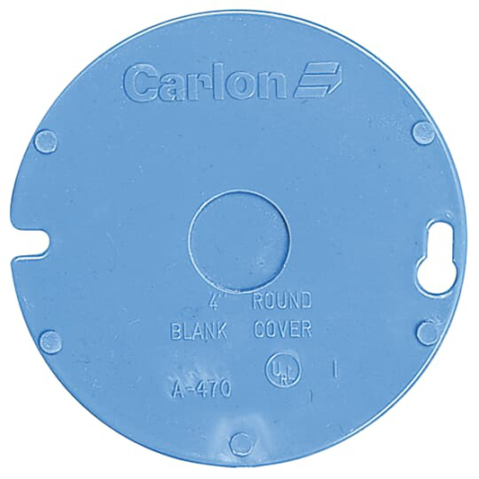 4 INCH ROUND COVER W/.5 INCH KOS