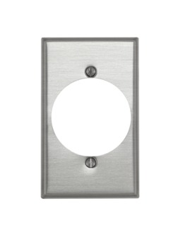 1-Gang Wallplate, Standard Size, Aluminum