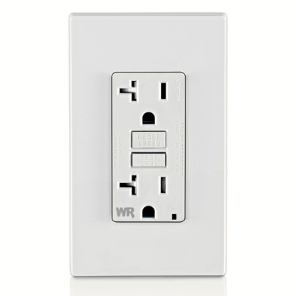 20 Amp SmartlockPro® GFCI Receptacle/Outlet, Tamper-Resistant