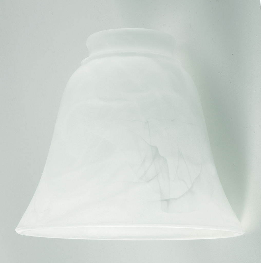 2 1/4" Glass- Alabaster, Bell