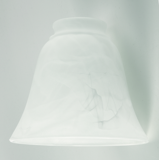 2 1/4" Glass- Alabaster, Bell