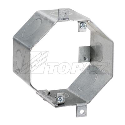 4" Octagon Concrete Ring - 2-1/2" Depth