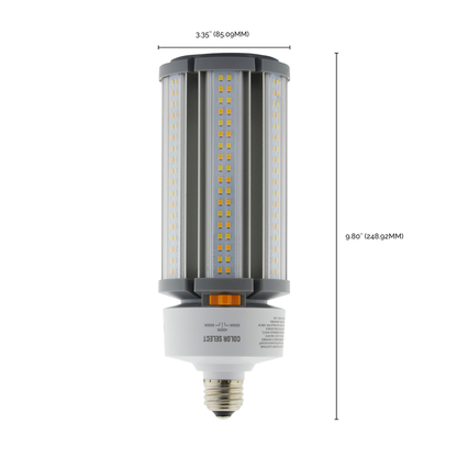 45 Watt; LED HID Replacement; CCT Selectable; Medium base; 100-277 Volt; ColorQuick Technology