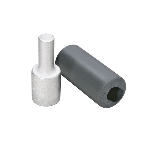 2 AWG, Aluminum, Termination, 0.23 Inch Pin Dia, 0.68 Inch Pin Length, AL9CU