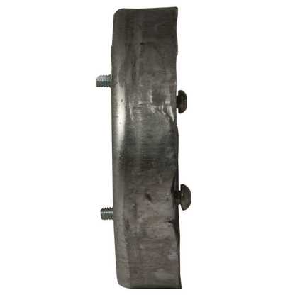 3-1/2 in. Round Ceiling Pan, Drawn, 3/4 in. Deep, One 1/2 in. KO and NMSC Clamps