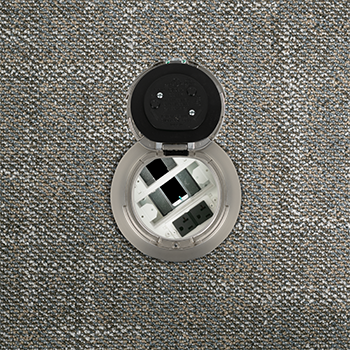 6IN PREWIRED AV PT SURF ASSEM SN SATIN NICKEL