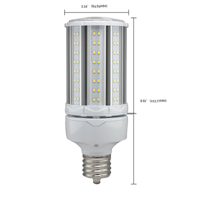 45 Watt LED HID Replacement; 5000K; Mogul extended base; Type B Ballast Bypass;100-277 Volt