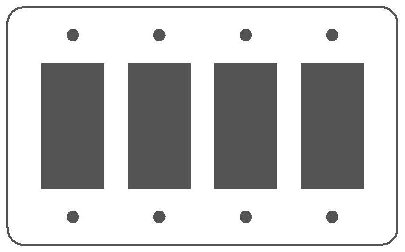 76404, Wallplate