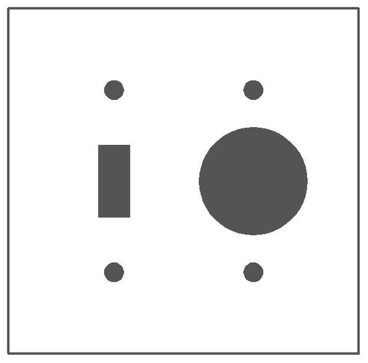 86512, Wallplate