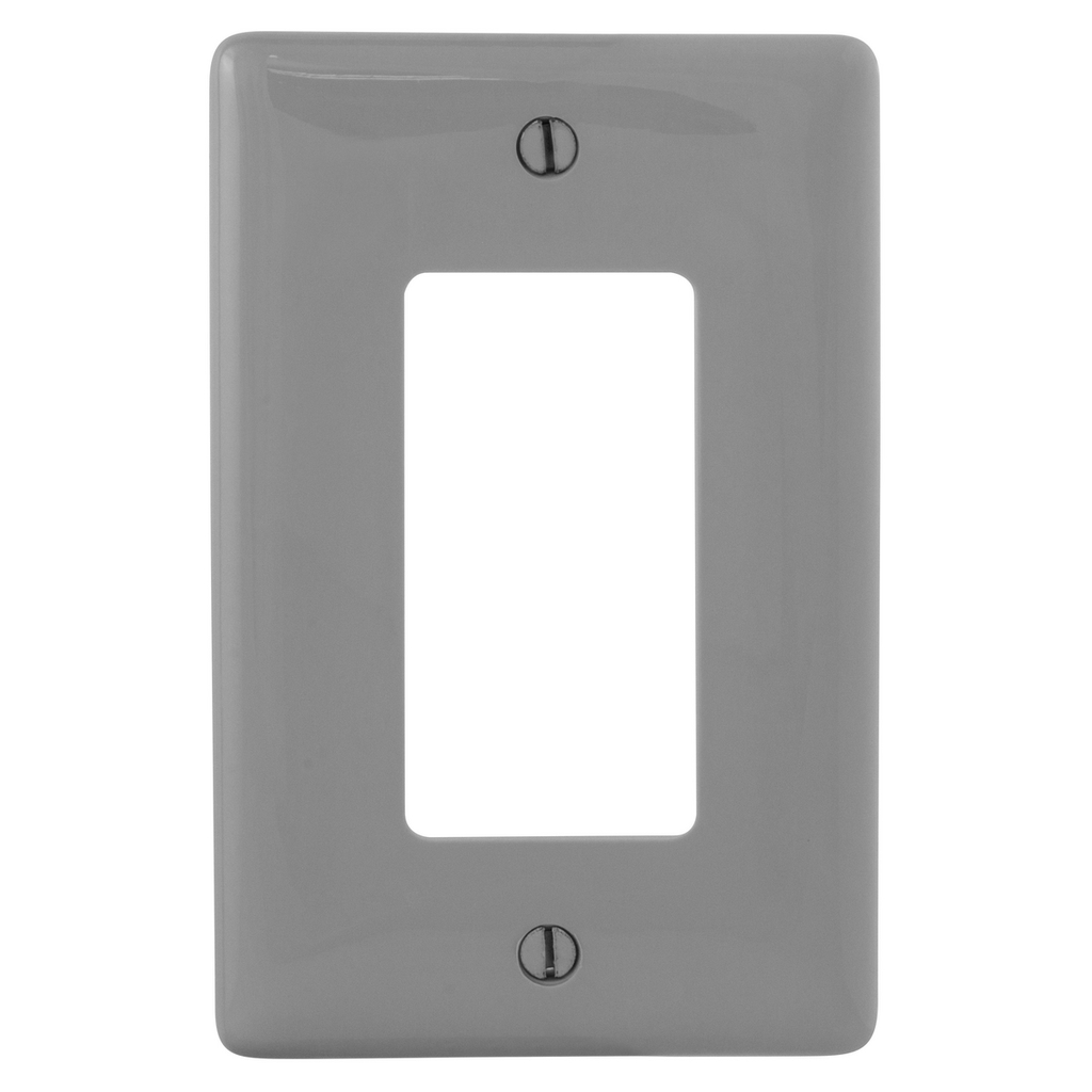1-Gang Wallplate, One Decorator