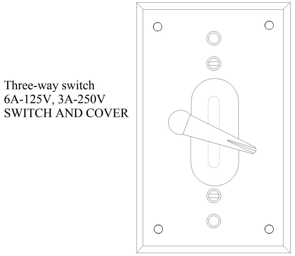 30484, Weatherproof Toggle Switch Cover