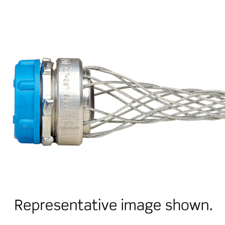 1/2 Inch, Straight, Male, Anodized Aluminum Body, Wide-Range Strain-Relief, .400 - .540 Cord Range