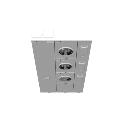 5 Terminal Ringless Large Closing Plate Lever Bypass 3 Position 3-200 Ampere Main Breaker Provision Long Island Lighting Company