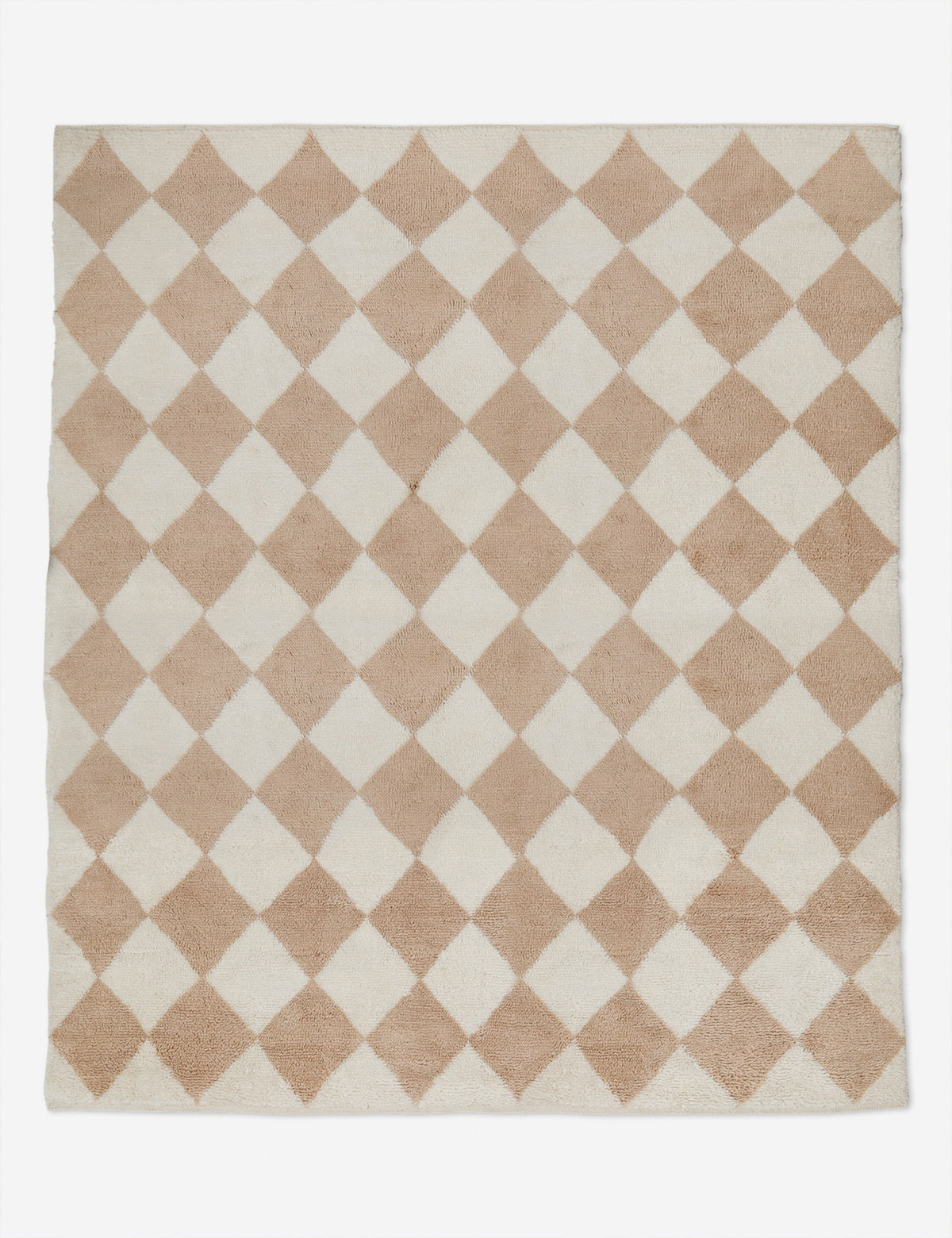 Cariad Hand-Knotted Wool Moroccan Shag Rug