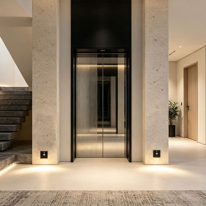 【2 PCS】Lights for Indoor Steps Round Motion Sensor Recessed Light