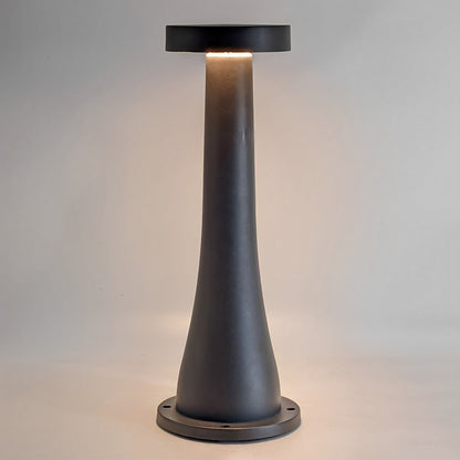 Waterproof Black Mushroom Outdoor Pathway Lights