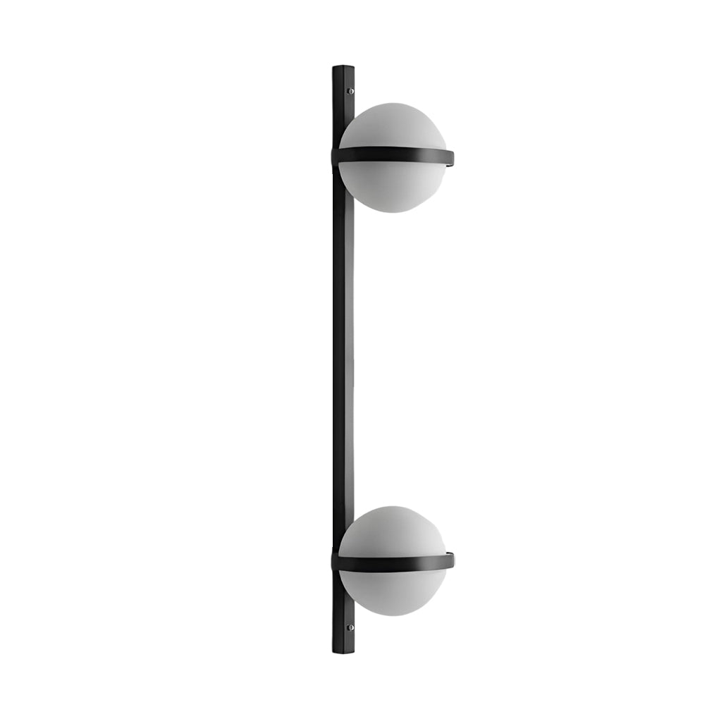 [Open-Box]Creative Flowerpot Ball Waterproof LED Black Modern Outdoor Wall Light