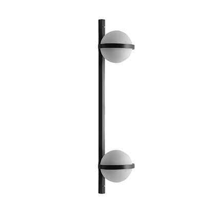 [Open-Box]Creative Flowerpot Ball Waterproof LED Black Modern Outdoor Wall Light