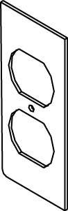 AF Series Single-Gang Plate