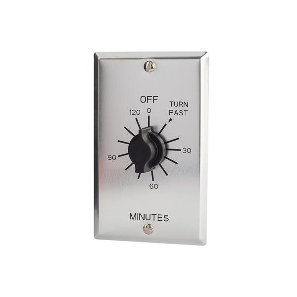 2 Hour Timer 125-277V SPDT Metal Plate
