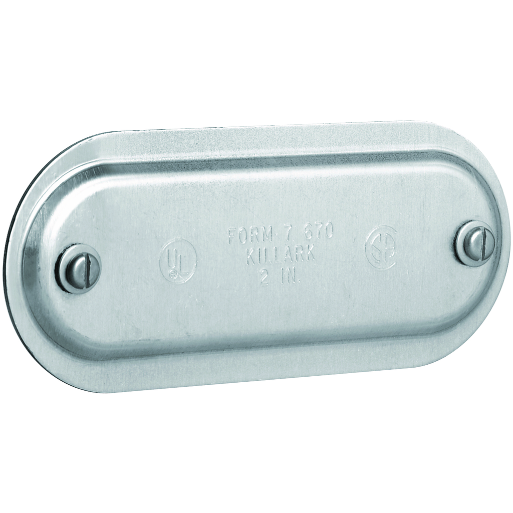 3/4" Stamp Aluminum Form 7 Conduit Cover
