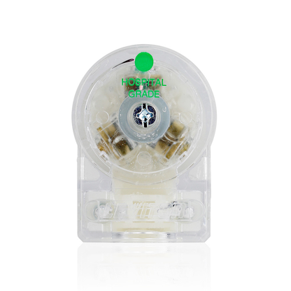 20 Amp, 250 Volt, Straight Blade Plug, Hospital Grade