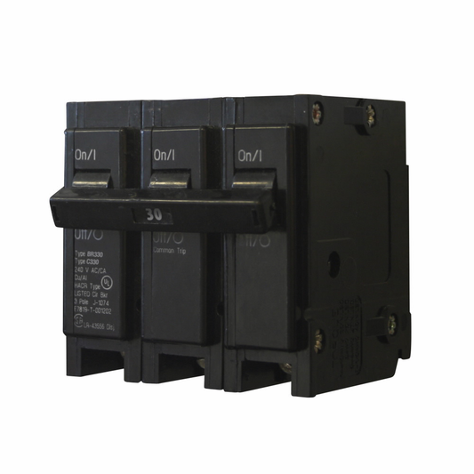 Br Series 3-Pole Breaker 30A, 240V