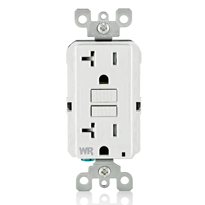 20 Amp SmartlockPro® GFCI Receptacle/Outlet, Tamper-Resistant