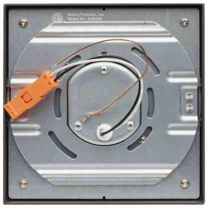 10.5 watt; 5.5" Flush Mount LED Fixture; 2700K; Square Shape; Bronze Finish; 120 volts